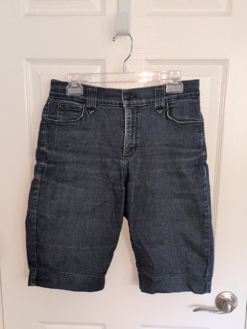 NYDJ Dark Wash Bermuda Shorts - 10